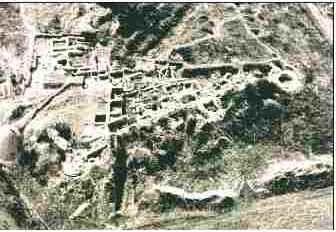 Nordsektor der Grabung auf dem Kaleto-H&uuml;gel