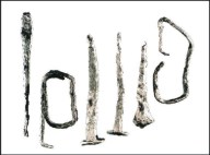 N&auml;gel und Klammern